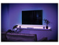 Televize s osvětlením Philips Hue Lightstrip Plus.