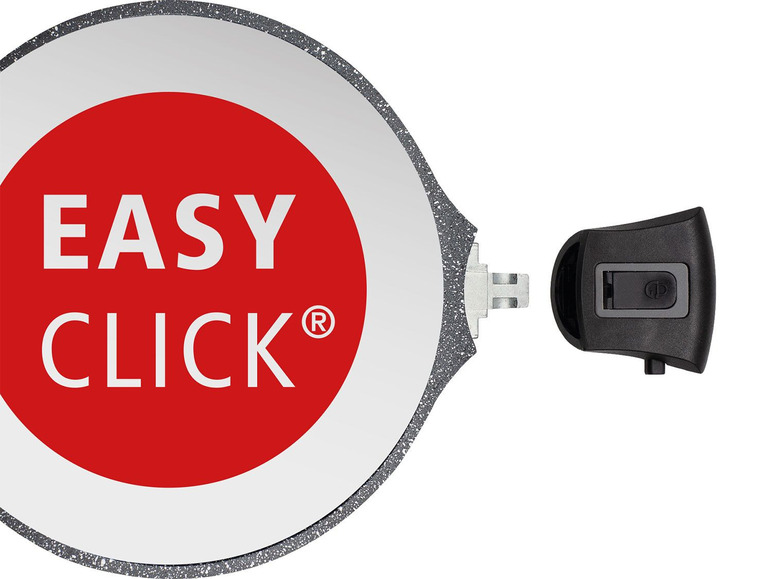 Pán s Easy Click systémem a černou rukojetí.