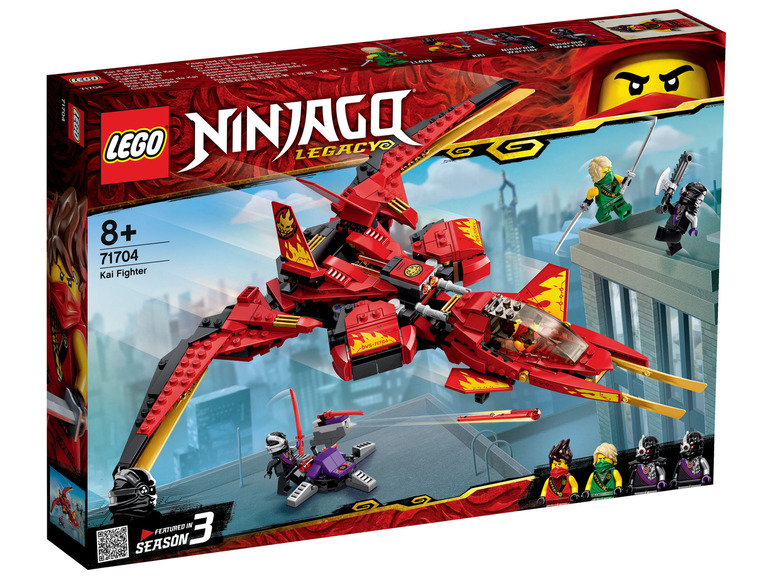  Zobrazit na celou obrazovku LEGO® NINJAGO 71704 Kaiova stíhačka - Obrázek 1