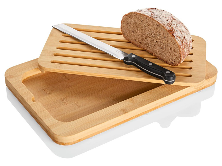 Zobrazit na celou obrazovku ERNESTO® Bambusové prkénko na krájení chleba - Obrázek 4