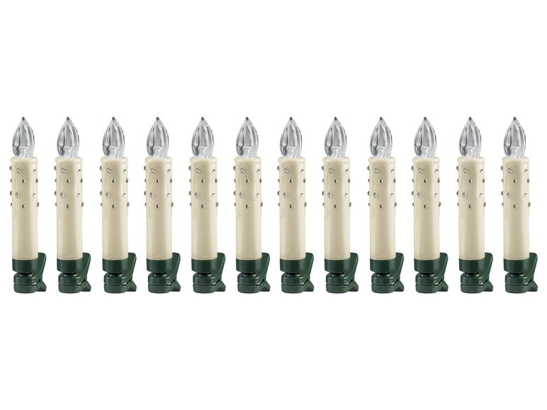  Zobrazit na celou obrazovku Melinera LED svíčky na vánoční stromek - Obrázek 5