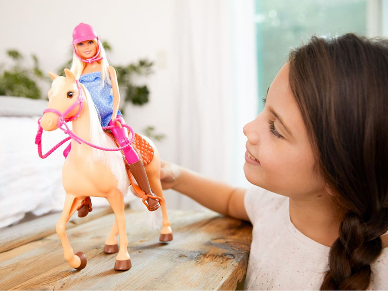  Zobrazit na celou obrazovku Barbie Kůň s panenkou - Obrázek 5