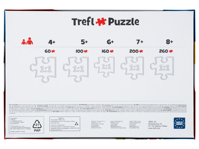  Zobrazit na celou obrazovku Trefl Puzzle 9 v 1 - Obrázek 9