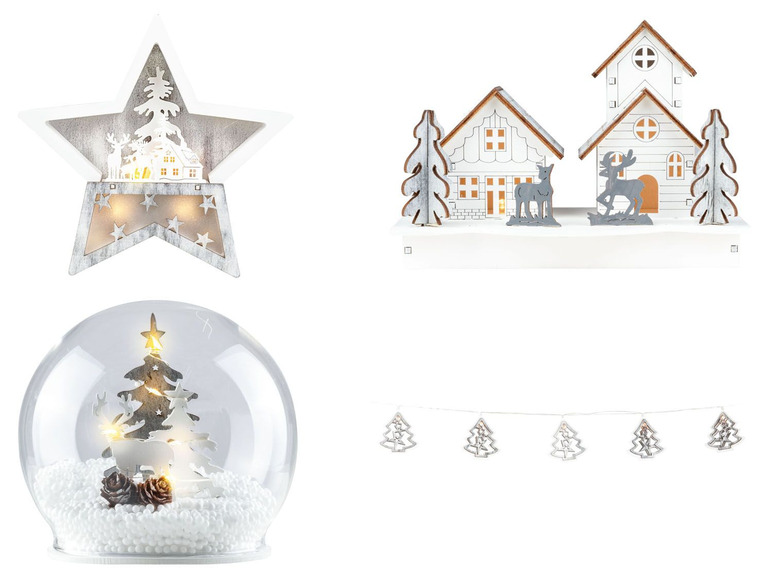  Zobrazit na celou obrazovku Melinera Vánoční LED dekorace / řetěz - Obrázek 1