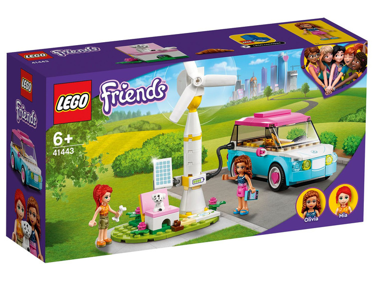  Zobrazit na celou obrazovku LEGO® Friends 41443 Olivia a její elektromobil - Obrázek 1