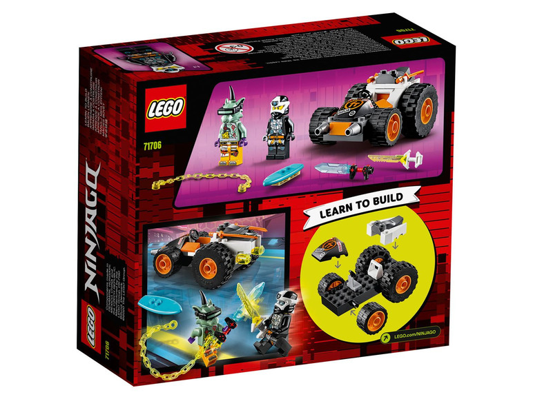  Zobrazit na celou obrazovku LEGO® NINJAGO 71706 Coleovo rychlé auto - Obrázek 2