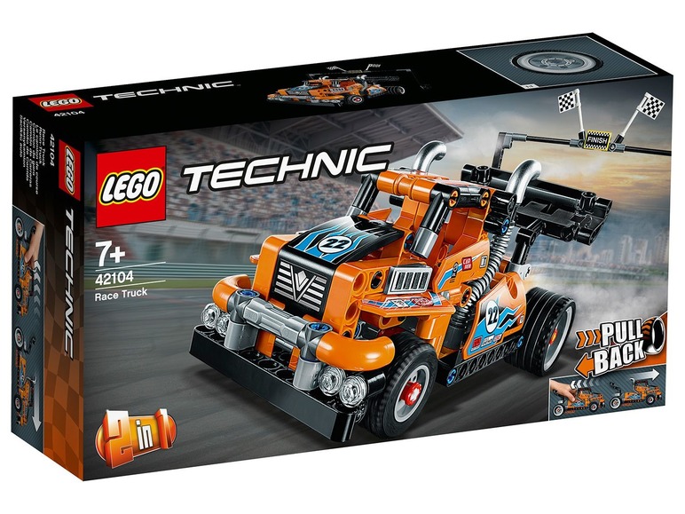  Zobrazit na celou obrazovku LEGO® Technic 42104 Závodní auto - Obrázek 1