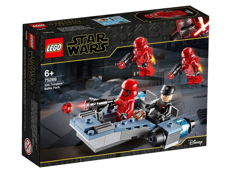  Zobrazit na celou obrazovku LEGO® Star Wars 75266 Bitevní balíček sithských jednotek - Obrázek 1