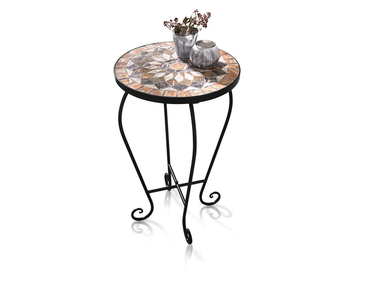  Zobrazit na celou obrazovku florabest Odkládací stolek s mozaikou - Obrázek 4