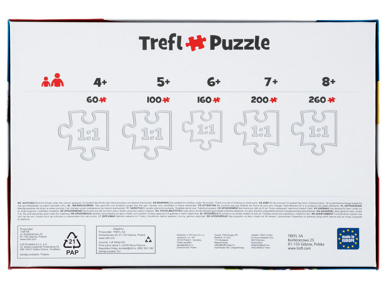 Zobrazit na celou obrazovku Trefl Puzzle 9 v 1 - Obrázek 5