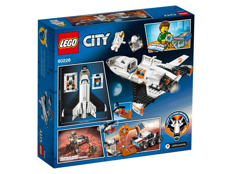  Zobrazit na celou obrazovku LEGO® City 60226 Raketoplán zkoumající Mars - Obrázek 2