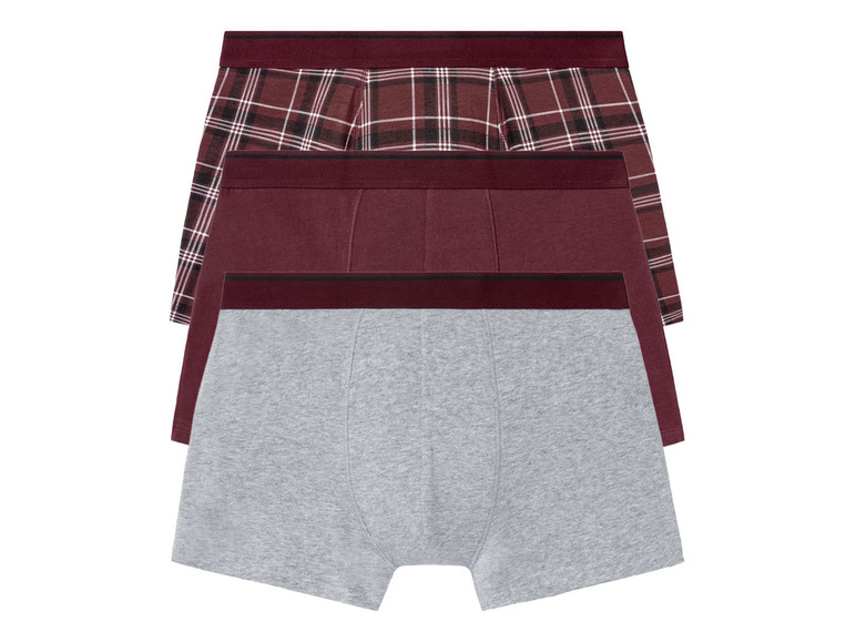  Zobrazit na celou obrazovku LIVERGY® Pánské boxerky BIO, 3 kusy - Obrázek 3