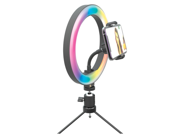  Zobrazit na celou obrazovku Digipower Sada na natáčení videa / LED kruhové světlo - Obrázek 6