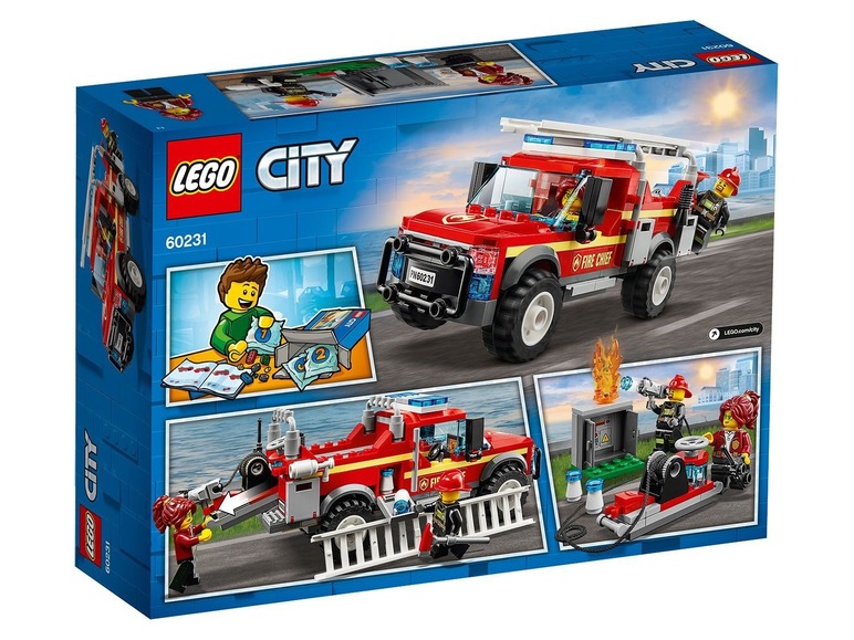  Zobrazit na celou obrazovku LEGO® City 60231 Zásahový vůz velitelky hasičů - Obrázek 2