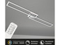 Moderní LED stropní svítidlo s dálkovým ovládáním, stmívatelné s nočním osvětlením.