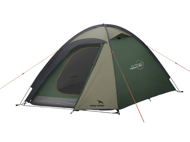  Zobrazit na celou obrazovku Easy Camp Kempinkový stan Meteor 200, tmavě zelená - Obrázek 1