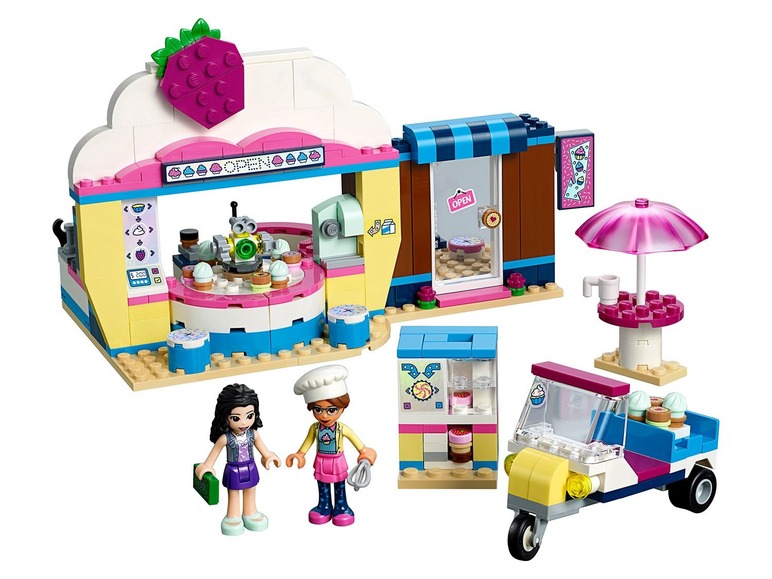  Zobrazit na celou obrazovku LEGO® Friends 41366 Olivia a kavárna s dortíky - Obrázek 3
