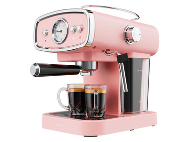 Silvercrest Kitchen Tools Espresso kávovar SEM 1050 A1, růžová
