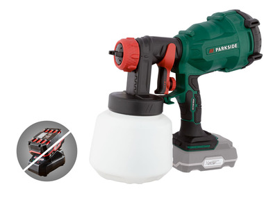 PARKSIDE® Aku stříkací malířská pistole PFSA 20-Li A1 – bez akumulátoru a nabíječky