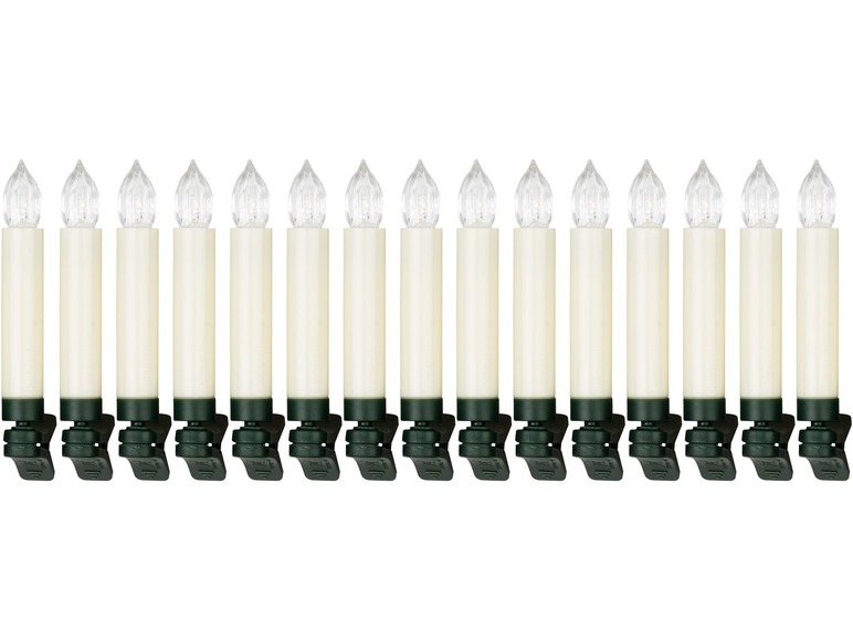  Zobrazit na celou obrazovku Melinera LED svíčky na vánoční stromek, 15 kusů - Obrázek 7