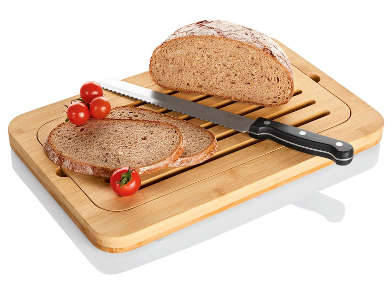  Zobrazit na celou obrazovku ERNESTO® Bambusové prkénko na krájení chleba - Obrázek 3