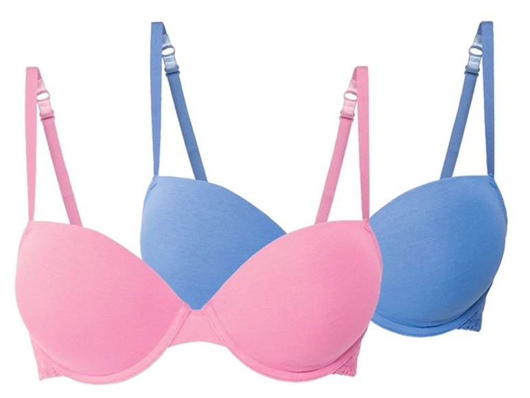  Zobrazit na celou obrazovku ESMARA® Lingerie Dámská push-up podprsenka, 2 kusy - Obrázek 8