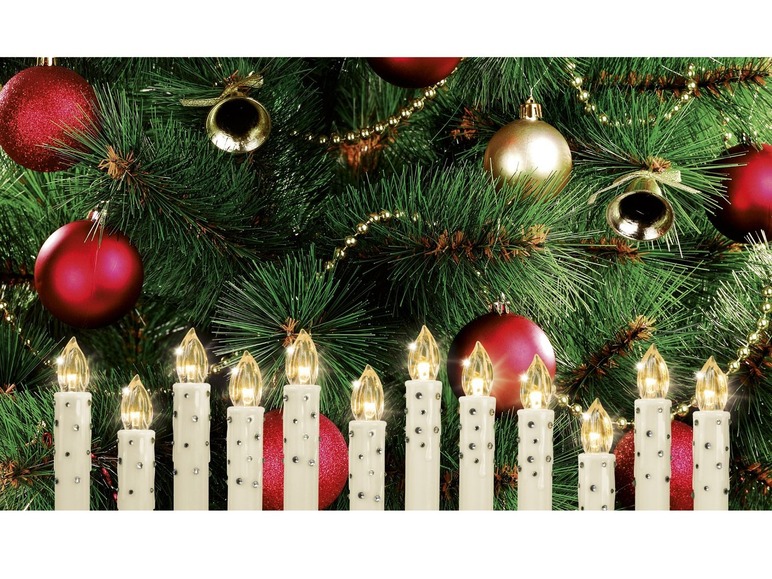  Zobrazit na celou obrazovku Melinera LED svíčky na vánoční stromek - Obrázek 7