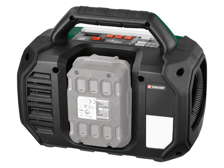 Zobrazit na celou obrazovku PARKSIDE® Aku kompresor a pumpa 20 V PKA 20-Li A1 – bez akumulátoru a nabíječky - Obrázek 11