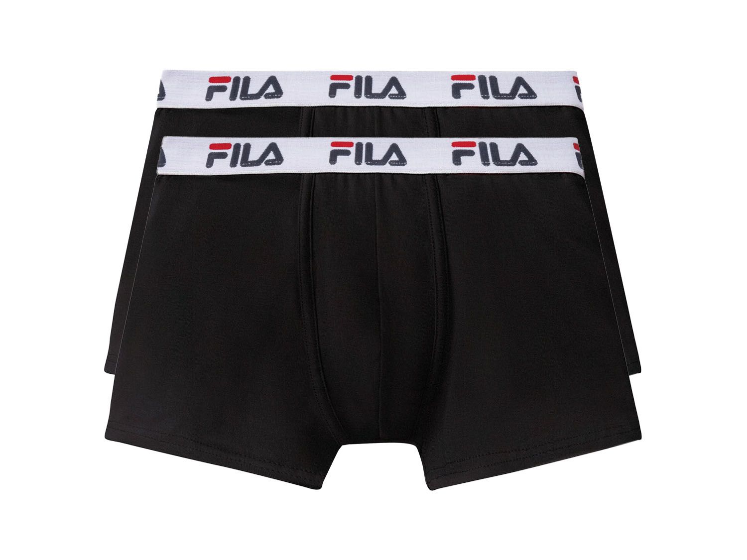 Fila Pánské boxerky, 2 kusy (černá, M)