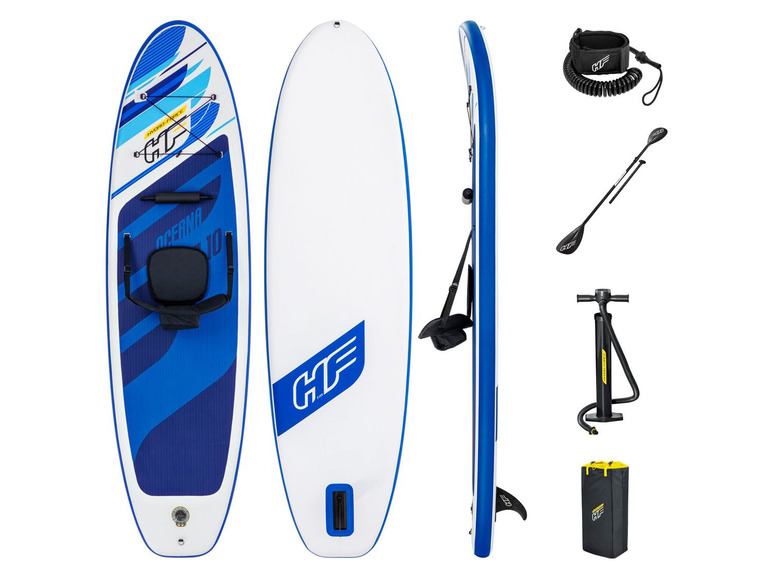  Zobrazit na celou obrazovku Bestway Jednokomorový paddleboard Hydro-Force™ SUP Allround Board Oceana 10′ - Obrázek 1