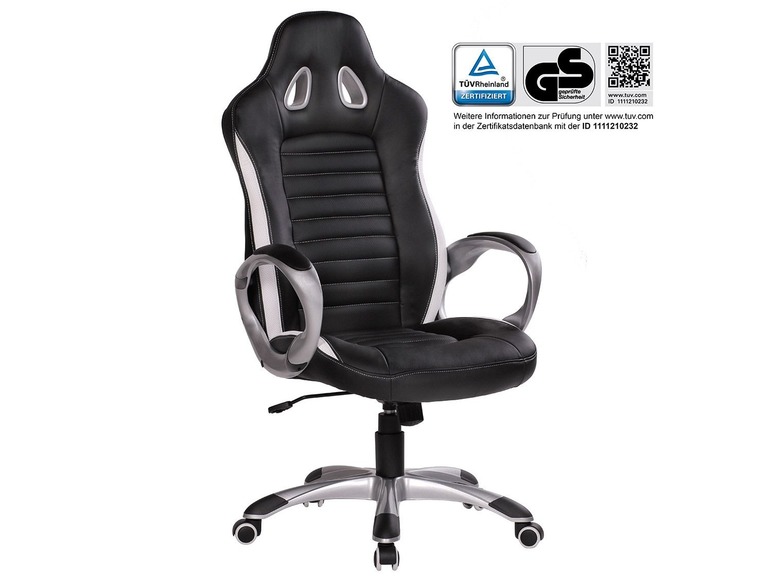 Zobrazit na celou obrazovku AMSTYLE Kancelářská židle Racer Sport - Obrázek 38