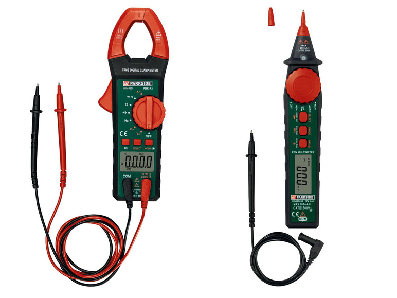  Zobrazit na celou obrazovku PARKSIDE® Klešťový / tužkový multimetr PZM 2 A2 - Obrázek 1