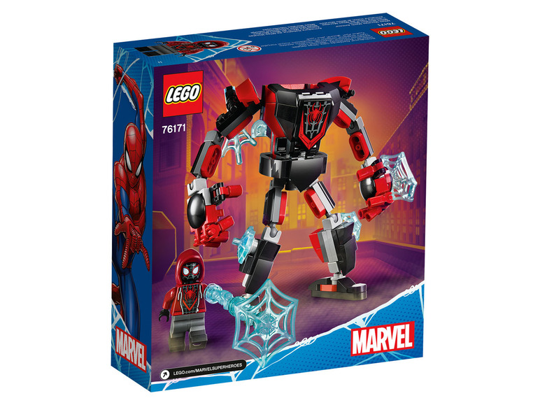  Zobrazit na celou obrazovku LEGO® Marvel Super Heroes 76171 Miles Morales v obrněném robotu - Obrázek 3