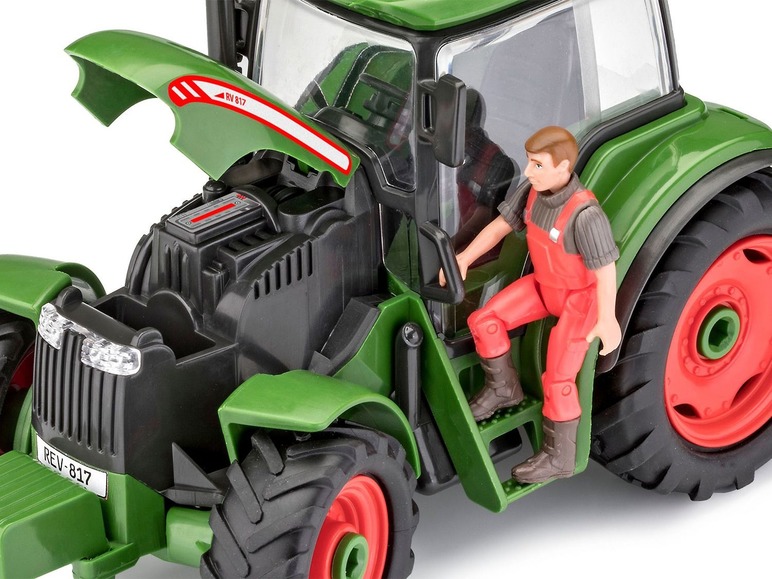  Zobrazit na celou obrazovku Revell Traktor s přívěsem a figurkou farmáře - Obrázek 6