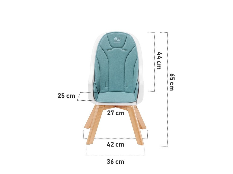  Zobrazit na celou obrazovku Kinderkraft Dětská jídelní židle TIXI 2v1 - Obrázek 17