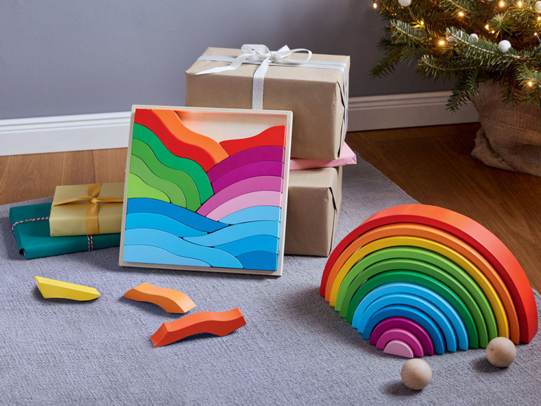  Zobrazit na celou obrazovku Playtive Dřevěná výuková hra Montessori, velká - Obrázek 7