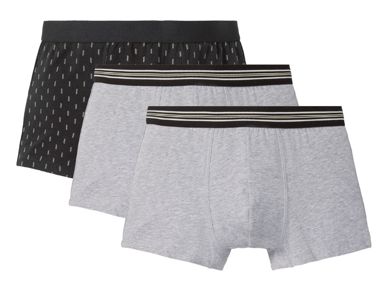  Zobrazit na celou obrazovku LIVERGY® Pánské boxerky BIO, 3 kusy - Obrázek 2
