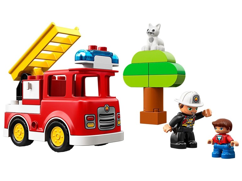  Zobrazit na celou obrazovku LEGO® DUPLO® 10901 Hasičské auto - Obrázek 4