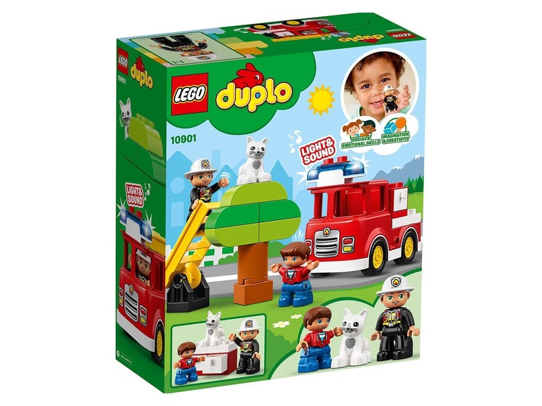  Zobrazit na celou obrazovku LEGO® DUPLO® 10901 Hasičské auto - Obrázek 3
