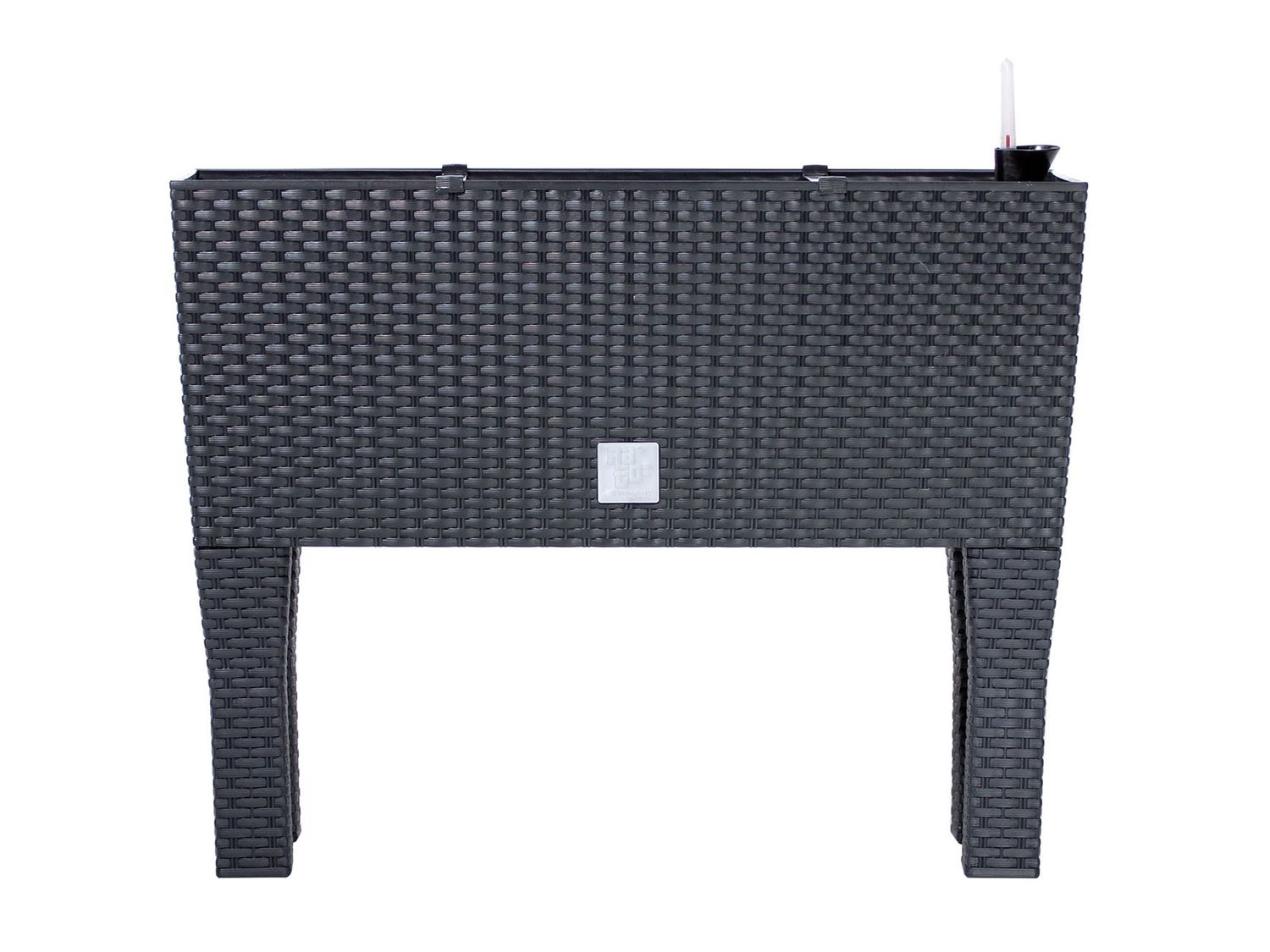 Prosperplast Truhlík se zavlažovacím systémem Rato Case High (antracitová, Š 60 x V 46 x H 25 cm)