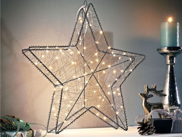  Zobrazit na celou obrazovku Melinera Svíticí LED pyramida / hvězda - Obrázek 3