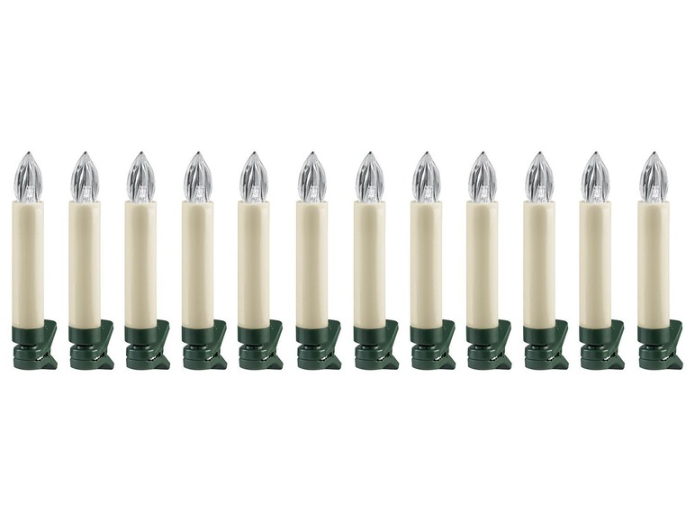  Zobrazit na celou obrazovku Melinera LED svíčky na vánoční stromek - Obrázek 2