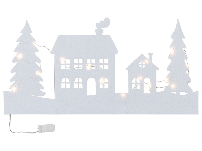  Zobrazit na celou obrazovku Melinera Okenní LED dekorace - Obrázek 2