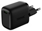 Černá síťová nabíječka s USB-C portem značky TRONIC.