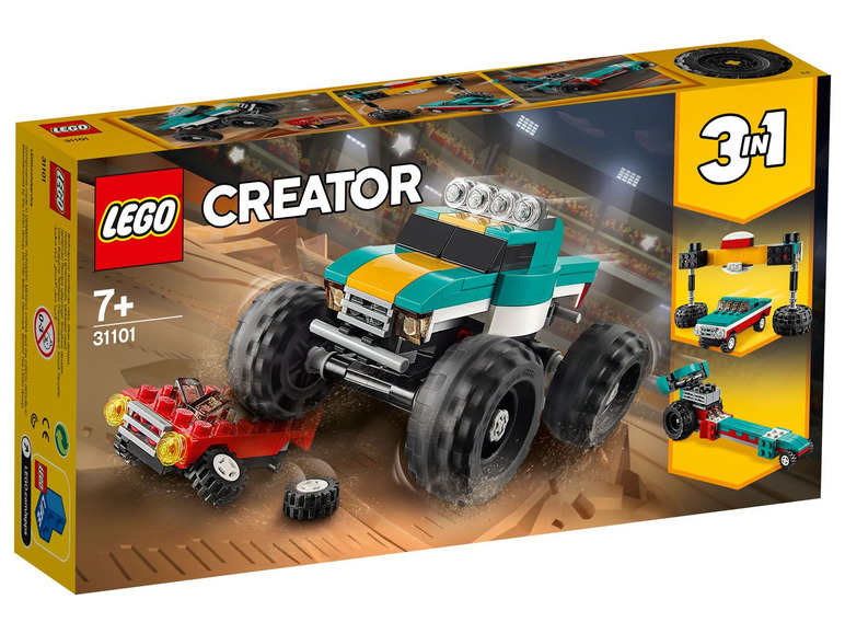  Zobrazit na celou obrazovku LEGO® Creator 31101 Monster truck - Obrázek 1