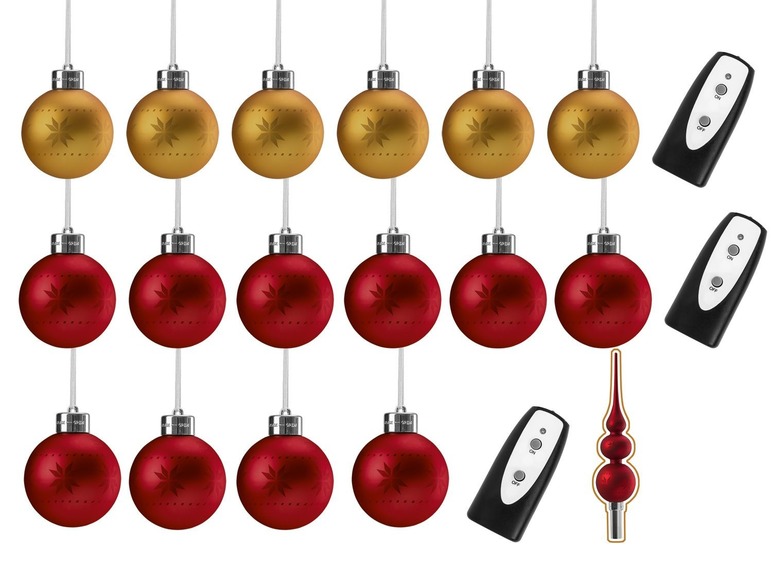  Zobrazit na celou obrazovku Melinera LED ozdoby na vánoční stromeček - Obrázek 1