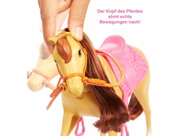  Zobrazit na celou obrazovku Jezdecká sada Barbie s koněm a poníkem - Obrázek 5