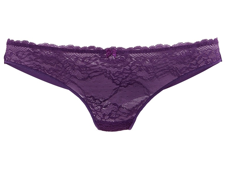  Zobrazit na celou obrazovku ESMARA® Lingerie Dámské krajkové kalhotky, 3 kusy - Obrázek 9