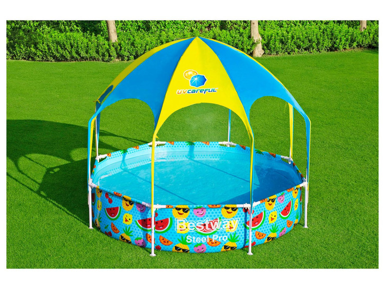  Zobrazit na celou obrazovku Bestway Bazén Splash in Shade, Ø 244 x 51 cm - Obrázek 7