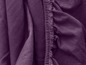 Fialová látka s elastickým lemem.